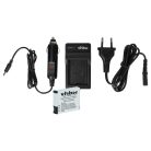 VHBW Akku und Ladegerät AHDBT-001, AHDBT-002 - 1100 mAh 3,7 V Li-Ion