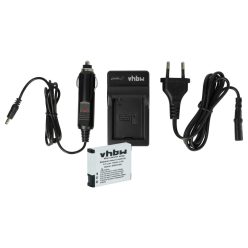   VHBW Akku und Ladegerät AHDBT-001, AHDBT-002 - 1100 mAh 3,7 V Li-Ion