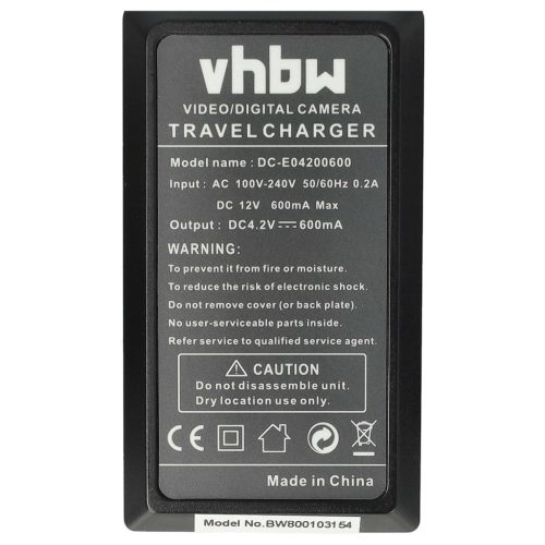 VHBW Akku und Ladegerät AHDBT-001, AHDBT-002 - 1100 mAh 3,7 V Li-Ion