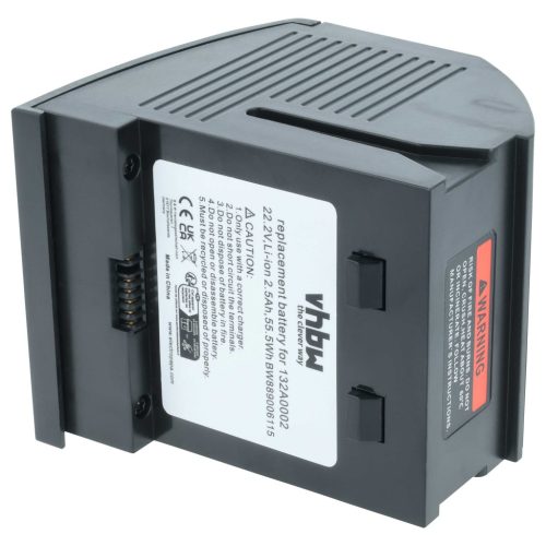 VHBW Vacuum Cleaner Battery Bissell 132A0002 - 2500 mAh 22.2 V Li-Ion
