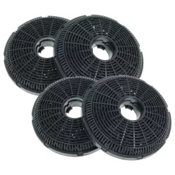   VHBW Activated Carbon Filter replacement for Bosch DWK66AJ20T, DWK66AJ60T - 4 pcs