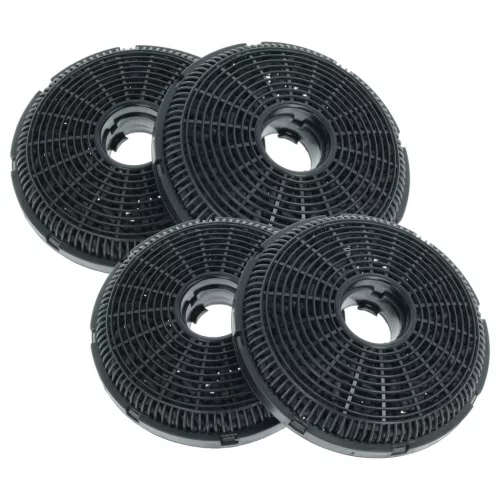 VHBW Activated Carbon Filter replacement for Bosch DWK66AJ20T, DWK66AJ60T - 4 pcs