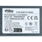VHBW Video-Türklingel Akku Ring 8AB1S7-0EU0, V4 - 6000 mAh 3,7 V Li-Ion