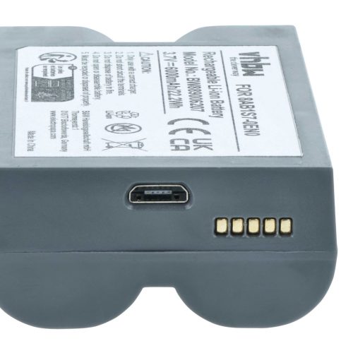 VHBW Video-Türklingel Akku Ring 8AB1S7-0EU0, V4 - 6000 mAh 3,7 V Li-Ion