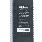 VHBW Hálózati adapter Kettler Ergometer EX1 fitnesz eszközhöz - 256 cm