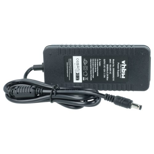 VHBW Hálózati adapter Linksys, Teufel, Phicomm, Netgear Soundbarhoz - 12 V / 5 A