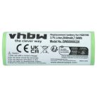 VHBW Electric Shaver Battery Philips 4222-036-11290, 4222-036-06410, 036-11290 - 2040 mAh 3.7 V Li-Ion