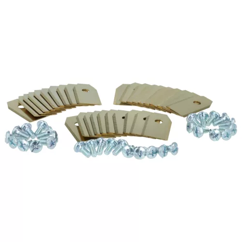 VHBW Lawn Mower Blade 505127801, 408720, 505127802 - 30 pcs