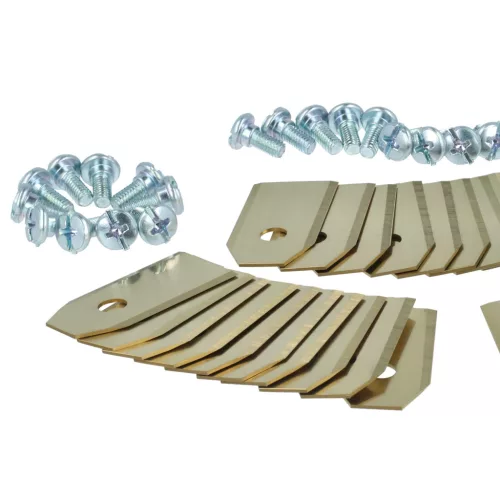 VHBW Lawn Mower Blade 505127801, 408720, 505127802 - 30 pcs