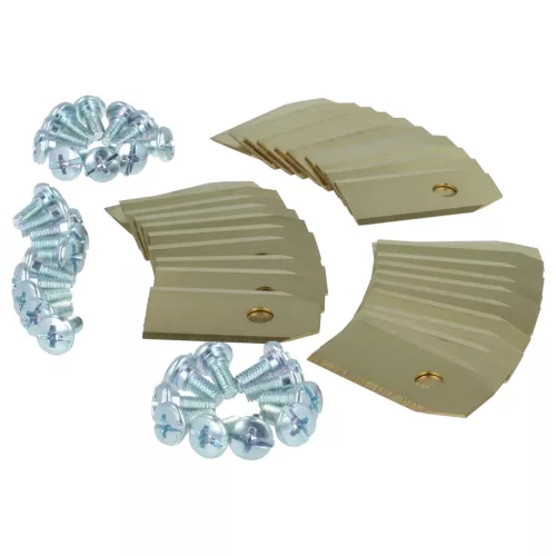 VHBW Lawn Mower Blade 505127801, 408720, 505127802 - 30 pcs