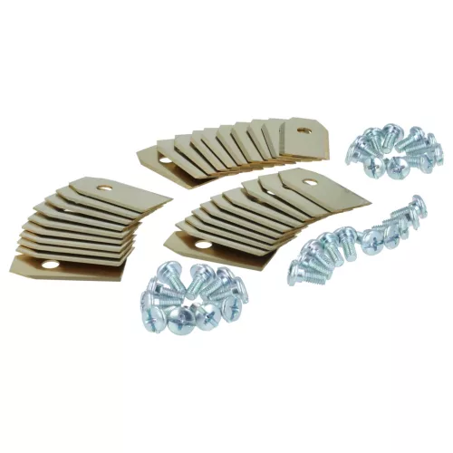 VHBW Lawn Mower Blade 505127801, 408720, 505127802 - 30 pcs