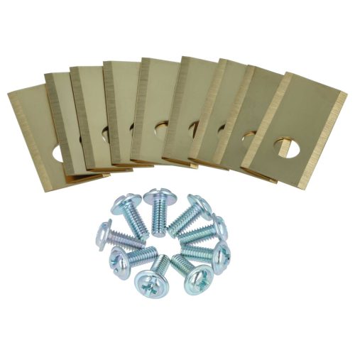 VHBW Lawn Mower Blade Philips, Scheppach, Worx, Landxcape - 9 pcs