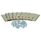 VHBW Lawn Mower Blade Philips, Scheppach, Worx, Landxcape - 9 pcs