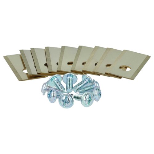 VHBW Lawn Mower Blade Philips, Scheppach, Worx, Landxcape - 9 pcs