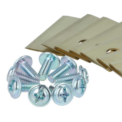 VHBW Lawn Mower Blade Philips, Scheppach, Worx, Landxcape - 9 pcs