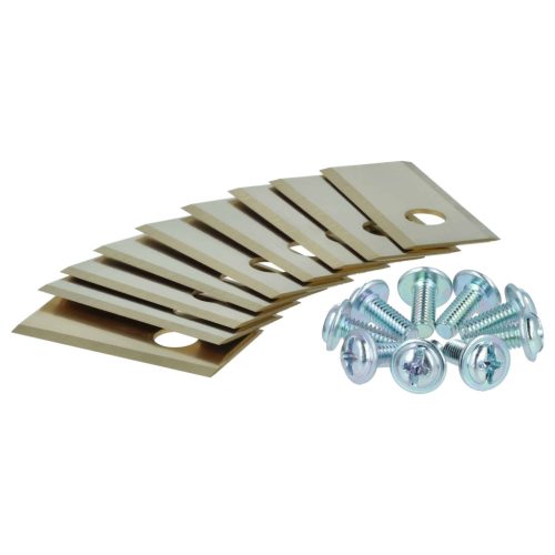 VHBW Lawn Mower Blade Philips, Scheppach, Worx, Landxcape - 9 pcs