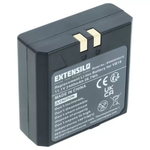 VHBW Kamera Blitzakku Flashpoint FPLFSMZLRB - 2400 mAh 11,1 V Li-Ion