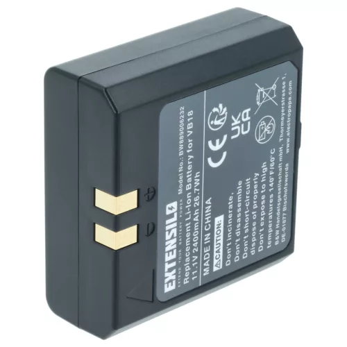 VHBW Kamera Blitzakku Flashpoint FPLFSMZLRB - 2400 mAh 11,1 V Li-Ion