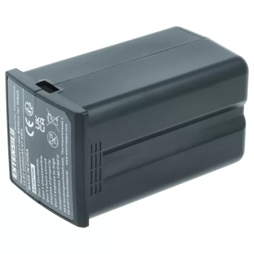 VHBW Camera Flash Battery DFB/GDWB29, WB29 - 3200 mAh 14.8 V Li-Ion