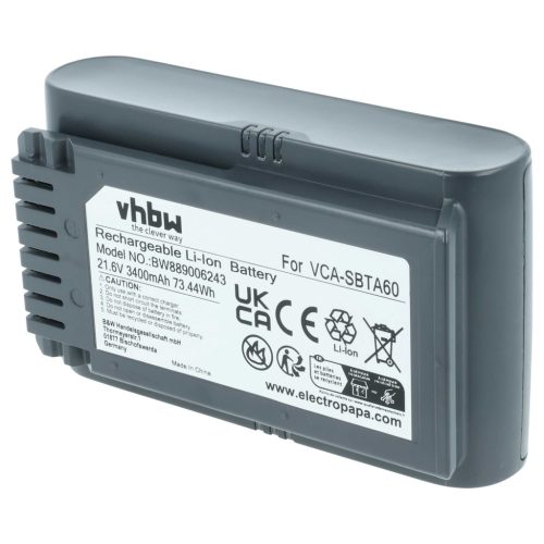 VHBW Akku Samsung 8806092219397, VCASBTA60, VCA-SBTA60 - 3400 mAh 21,6 V Li-Ion