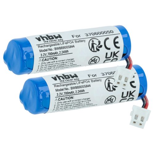 VHBW Modellbau Werkzeug Akku Carrera 370600050 - 700 mAh 3,2 V LiFePO4