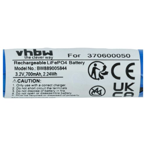 VHBW Model Maker Tool Battery Carrera 370600050 - 700 mAh 3.2 V LiFePO4