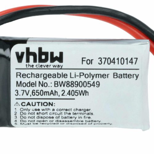 VHBW Modellbauer Werkzeug Akku Carrera 370410147 - 650 mAh 3,7 V Li-Polymer