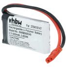 VHBW Modellbauer Werkzeug Akku Carrera 370410147 - 650 mAh 3,7 V Li-Polymer