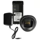 VHBW Two-Way Radio Battery and Charger for Motorola ATS2500 - Charging Set
