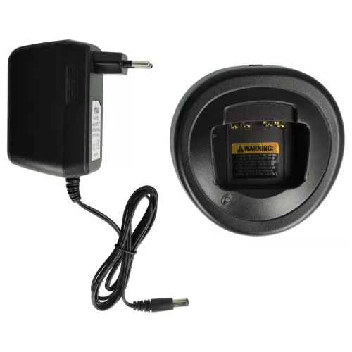 VHBW Two-Way Radio Battery and Charger for Motorola ATS2500 - Charging Set