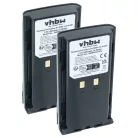 VHBW Radio Akku KNB-52N, KNB-22N, KNB-21N, KNB-17N, KNB-17A, KNB-16A - 1800 mAh 7,2 V NiMH