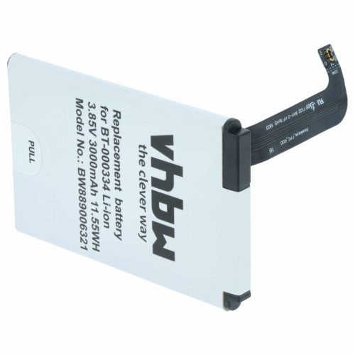 VHBW Akku Zebra 03MAY18, BT-000334, BT-000334-1 - 3000 mAh 3,85 V Li-Ion