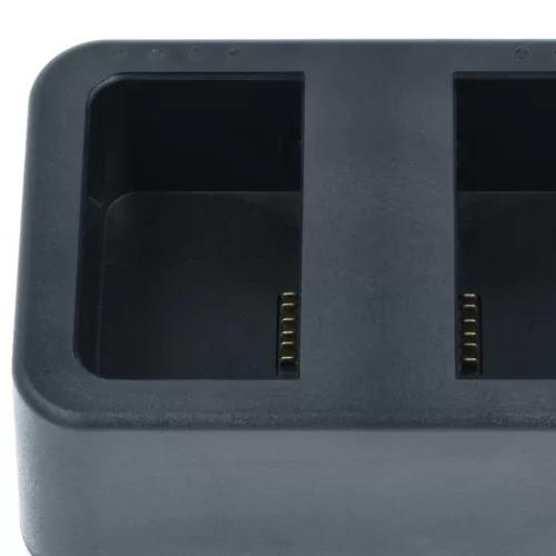 VHBW Ladegerät USB-C + USB-C Kabel für DJI WCH3 anstelle von DJI Digitalkamera - 2 Akkuplätze
