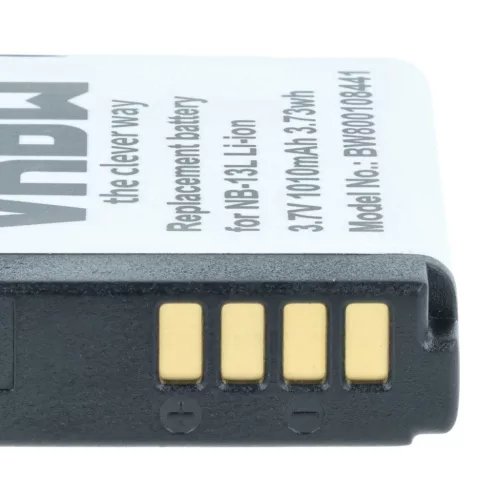 VHBW Akku und Doppel-Ladegerät für Canon NB-13L - Ladegerät Set