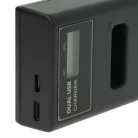 VHBW Kamera Akku und Ladegerät Canon Vixia - 1250 mAh 3,6 V Li-Ion