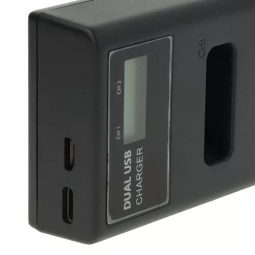 VHBW Kamera Akku und Ladegerät Canon Vixia - 1250 mAh 3,6 V Li-Ion