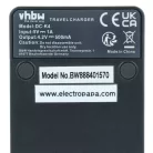 VHBW Kamera Ladegerät und Akku Canon Vixia - 1250 mAh 3,6 V Li-Ion