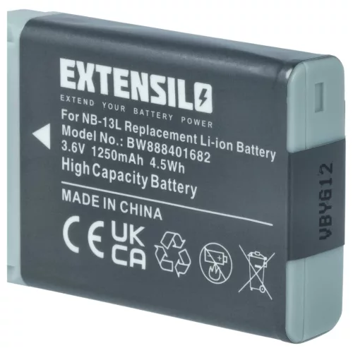 VHBW Kamera Ladegerät und Akku Canon Vixia - 1250 mAh 3,6 V Li-Ion