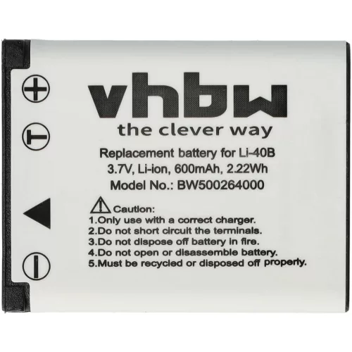 1x charging cradle, 1x charging cable, 1x battery suitable for Bosch, Praktica, Fujifilm, Leica Camera etc. -
