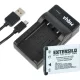 1x charging cradle, 1x charging cable, 1x battery replaces BenQ DLI216 for Bosch Camera etc. - Charging Set