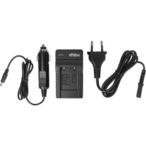 1x charging cradle, 1x car charger adapter, 1x battery, 1x power cable suitable for Bosch, Praktica, Fujifilm,