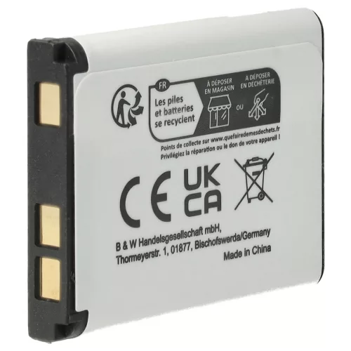 1x charging cradle, 1x car charger adapter, 1x battery, 1x power cable suitable for Bosch, Praktica, Fujifilm,