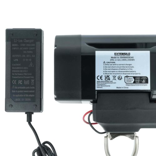 VHBW E-Bike Akku AVE, BBF, Bergamonte Summerville - 14 Ah 24 V Li-Ion