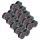 VHBW Ribbon for Gruppe 51 - 10x black-red