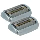 VHBW Shaving Head Braun 94M - 2 pcs, Matte Silver