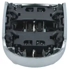 VHBW Shaving Head Braun 94M - 2 pcs, Matte Silver