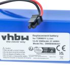 VHBW Akku Eufy T2996011, U092-INR-MH1-4S1P - 2600 mAh 14,4 V Li-Ion