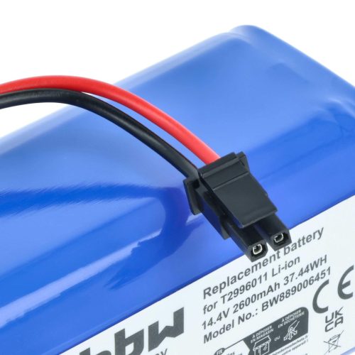 VHBW Akku Eufy T2996011, U092-INR-MH1-4S1P - 2600 mAh 14,4 V Li-Ion