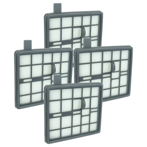 VHBW Vacuum Cleaner Filter Nilfisk 12404730 - 4x HEPA Filter
