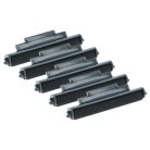 VHBW Tintenband Casio JR1101-Gr.720 - 5x schwarz